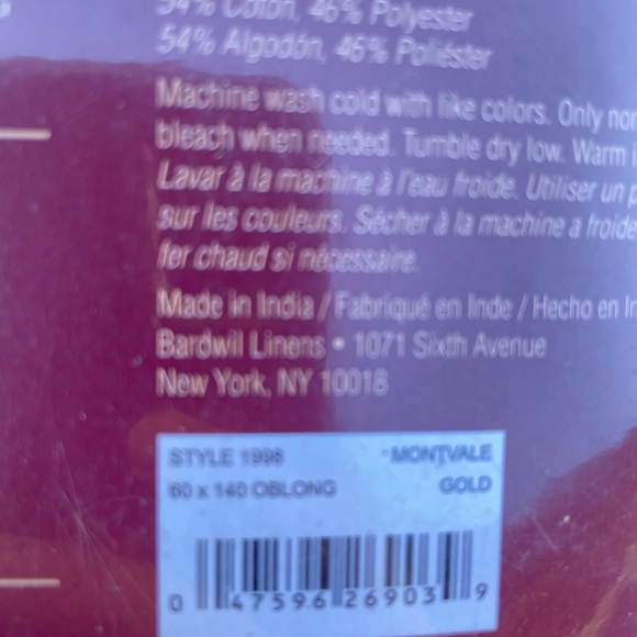 Woven Jacquard Tablecloth 60 X 140 oblong. Perfect for Fall/Thanksgiving - Picture 3 of 9